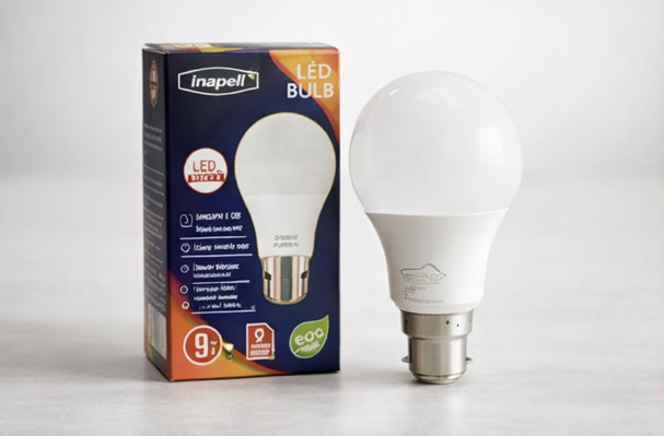 Impell 9W LED Bulb – Cool White, Energy Efficient