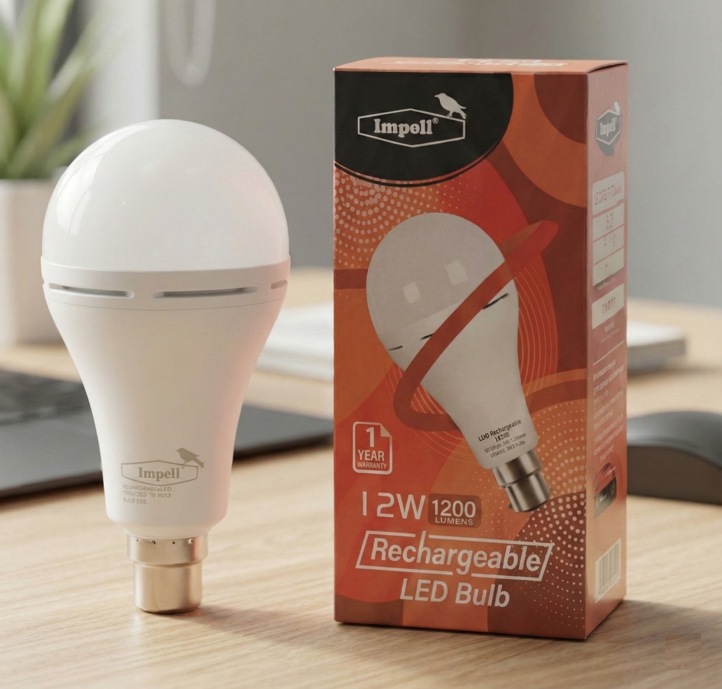 12w rechargeable Led bulb